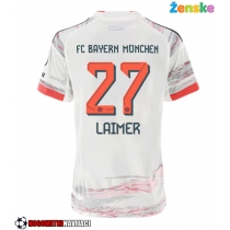 Ženske Nogometnih dresov Bayern Munich Konrad Laimer #27 Gostujoči 2025-26 Kratki rokavi